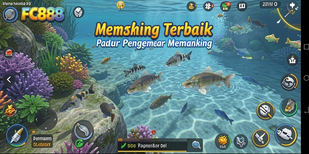 Tangkapan ikan yang menakjubkan dalam gameplay FC888.