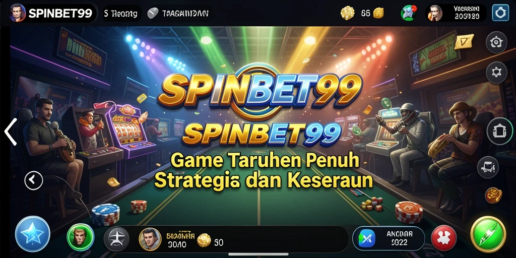 Screenshot gameplay SPINBET99 menampilkan aksi dan strategi seru.